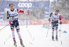 NordicFocus 02.12.2018, Lillehammer, Norway (NOR):Didrik Toenseth (NOR), Sjur Roethe (NOR), (l-r) - FIS world cup cross-country, pursuit men, Lillehammer (NOR). www.nordicfocus.com. © Modica/NordicFocus. Every downloaded picture is fee-liable.