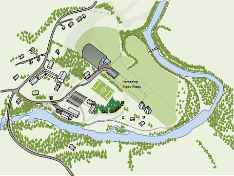 Skisse området Fossen