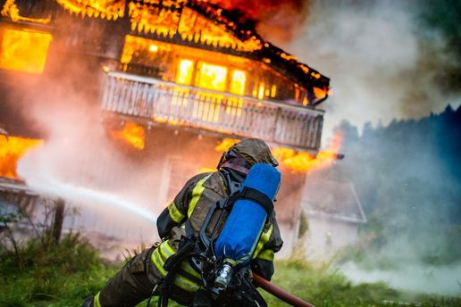 Øvelse Gran - Lunner brann og redning