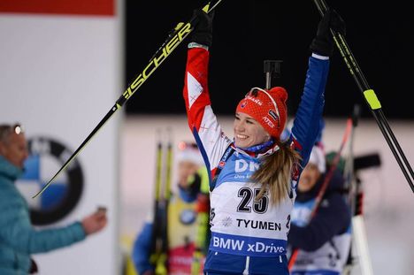 NordicFocus 25.03.2018, Tyumen, Russia (RUS):Paulina Fialkova (SVK) - IBU world cup biathlon, mass women, Tyumen (RUS). www.nordicfocus.com. © Tumashov/NordicFocus. Every downloaded picture is fee-liable.