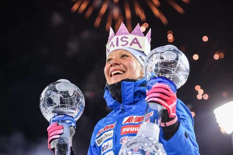 NordicFocus 25.03.2018, Tyumen, Russia (RUS):Kaisa Makarainen (FIN) - IBU world cup biathlon, cups, Tyumen (RUS). www.nordicfocus.com. © Tumashov/NordicFocus. Every downloaded picture is fee-liable.