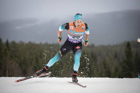 NordicFocus 02.12.2018, Lillehammer, Norway (NOR):Adrien Backscheider (FRA) - FIS world cup cross-country, pursuit men, Lillehammer (NOR). www.nordicfocus.com. © Modica/NordicFocus. Every downloaded picture is fee-liable.
