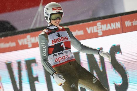NordicFocus 10.12.2017, Titisee-Neustadt, Germany (GER):Constantin Schmid (GER) - FIS world cup ski jumping, individual HS142, Titisee-Neustadt (GER). www.nordicfocus.com. © Rauschendorfer/NordicFocus. Every downloaded picture is fee-liable.