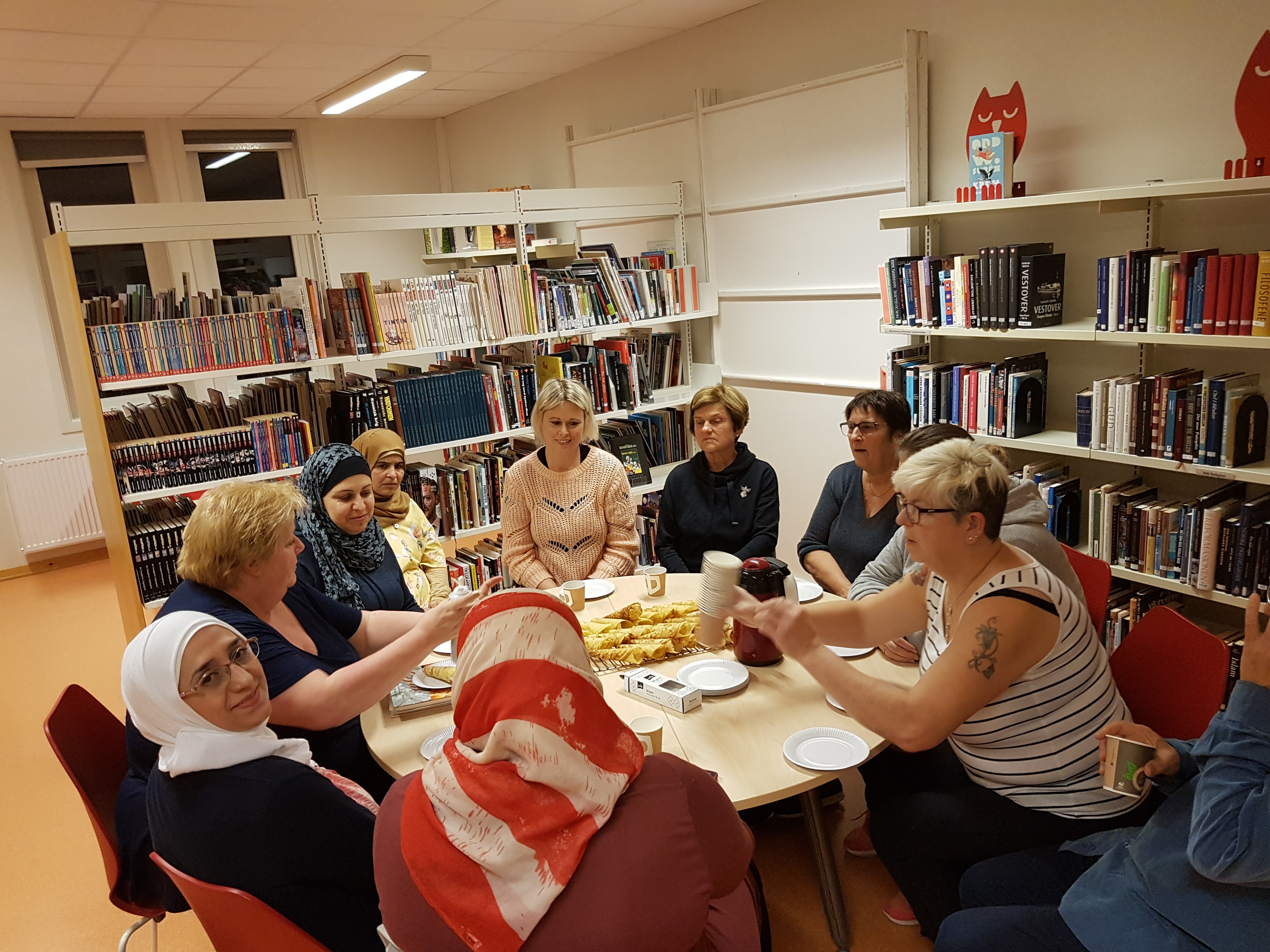 Julekakebakst på språkkafe_Bakegjengen