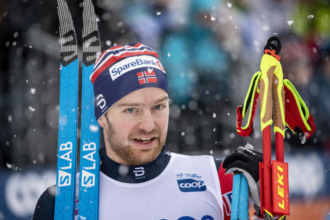 02.12.2018, Lillehammer, Norway (NOR):Sjur Roethe (NOR) - FIS world cup cross-country, pursuit men, Lillehammer (NOR). www.nordicfocus.com. © Modica/NordicFocus. Every downloaded picture is fee-liable.