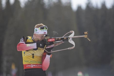 NordicFocus 09.12.2018, Pokljuka, Slovenia (SLO):Johannes Thingnes Boe (NOR) - IBU world cup biathlon, pursuit men, Pokljuka (SLO). www.nordicfocus.com. © Manzoni/NordicFocus. Every downloaded picture is fee-liable.