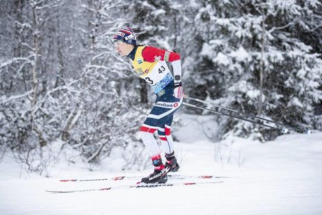 NordicFocus 08.12.2018, Beitostolen, Norway (NOR):Heidi Weng (NOR) - FIS world cup cross-country, 15km women, Beitostolen (NOR). www.nordicfocus.com. © Modica/NordicFocus. Every downloaded picture is fee-liable.