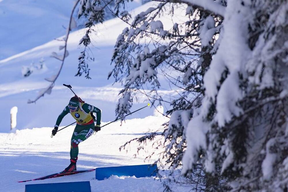 13.12.2018, Hochfilzen, Austria (AUT):Dorothea Wierer (ITA) - IBU world cup biathlon, sprint women, Hochfilzen (AUT). www.nordicfocus.com. © Manzoni/NordicFocus. Every downloaded picture is fee-liable.