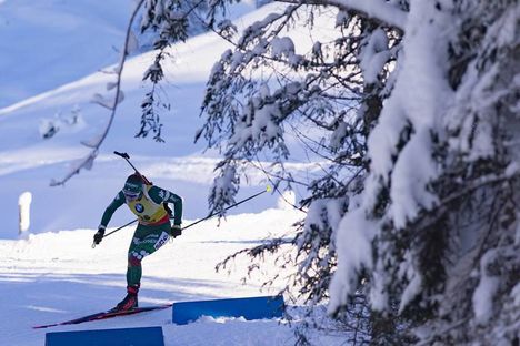 NordicFocus 13.12.2018, Hochfilzen, Austria (AUT):Dorothea Wierer (ITA) - IBU world cup biathlon, sprint women, Hochfilzen (AUT). www.nordicfocus.com. © Manzoni/NordicFocus. Every downloaded picture is fee-liable.