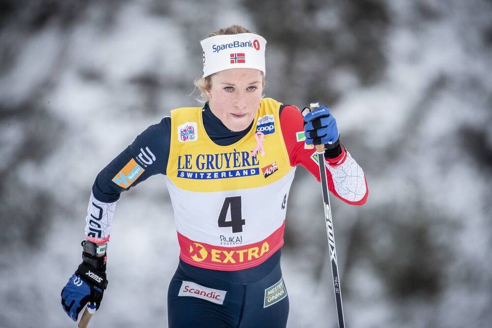 25.11.2018, Ruka, Finland (FIN):Anna Svendsen (NOR) - FIS world cup cross-country, 10km women, Ruka (FIN). www.nordicfocus.com. © Modica/NordicFocus. Every downloaded picture is fee-liable.