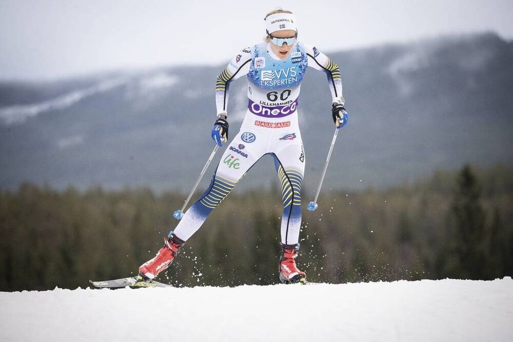 01.12.2018, Lillehammer, Norway (NOR):Stina Nilsson (SWE) - FIS world cup cross-country, pursuit women, Lillehammer (NOR). www.nordicfocus.com. © Modica/NordicFocus. Every downloaded picture is fee-liable.