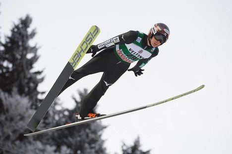 NordicFocus 15.12.2018, Engelberg, Switzerland (SUI):Junshiro Kobayashi (JPN) - FIS world cup ski jumping, individual HS140, Engelberg (SUI). www.nordicfocus.com. © Rauschendorfer/NordicFocus. Every downloaded picture is fee-liable.