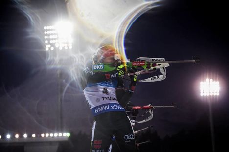 NordicFocus 25.03.2018, Tyumen, Russia (RUS):Laura Dahlmeier (GER) - IBU world cup biathlon, mass women, Tyumen (RUS). www.nordicfocus.com. © Tumashov/NordicFocus. Every downloaded picture is fee-liable.