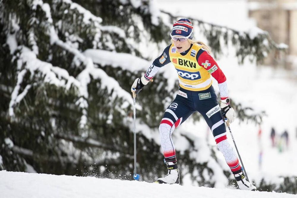 16.12.2018, Davos, Switzerland (SUI):Therese Johaug (NOR) - FIS world cup cross-country, 10km women, Davos (SUI). www.nordicfocus.com. © Modica/NordicFocus. Every downloaded picture is fee-liable.