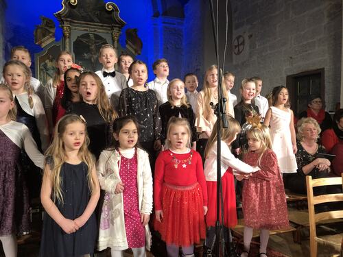 Julekonsert i Herøy kirke 2018_barnekor