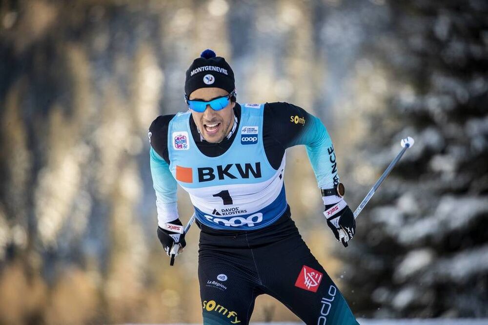15.12.2018, Davos, Switzerland (SUI):Richard Jouve (FRA) - FIS world cup cross-country, individual sprint, Davos (SUI). www.nordicfocus.com. © Modica/NordicFocus. Every downloaded picture is fee-liable.