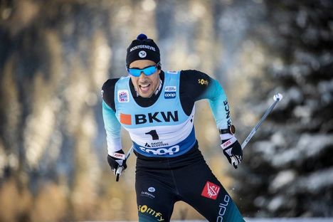 NordicFocus 15.12.2018, Davos, Switzerland (SUI):Richard Jouve (FRA) - FIS world cup cross-country, individual sprint, Davos (SUI). www.nordicfocus.com. © Modica/NordicFocus. Every downloaded picture is fee-liable.