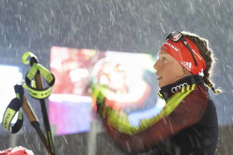 NordicFocus 21.12.2018, Nove Mesto, Czech Republic (CZE):Laura Dahlmeier (GER) - IBU world cup biathlon, sprint women, Nove Mesto (CZE). www.nordicfocus.com. © Manzoni/NordicFocus. Every downloaded picture is fee-liable.