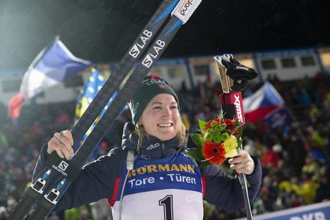 NordicFocus 22.12.2018, Nove Mesto, Czech Republic (CZE):Marte Olsbu Roeiseland (NOR) - IBU world cup biathlon, pursuit women, Nove Mesto (CZE). www.nordicfocus.com. © Manzoni/NordicFocus. Every downloaded picture is fee-liable.