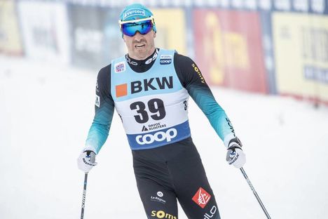NordicFocus 16.12.2018, Davos, Switzerland (SUI):Maurice Manificat (FRA) - FIS world cup cross-country, 15km men, Davos (SUI). www.nordicfocus.com. © Modica/NordicFocus. Every downloaded picture is fee-liable.
