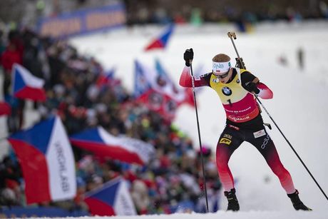 NordicFocus 22.12.2018, Nove Mesto, Czech Republic (CZE):Johannes Thingnes Boe (NOR) - IBU world cup biathlon, pursuit men, Nove Mesto (CZE). www.nordicfocus.com. © Manzoni/NordicFocus. Every downloaded picture is fee-liable.