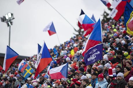 NordicFocus 23.12.2018, Nove Mesto, Czech Republic (CZE):Event Feature: Czech fans - IBU world cup biathlon, mass men, Nove Mesto (CZE). www.nordicfocus.com. © Manzoni/NordicFocus. Every downloaded picture is fee-liable.