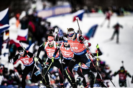 NordicFocus 22.12.2018, Nove Mesto, Czech Republic (CZE):Ondrej Moravec (CZE) - IBU world cup biathlon, pursuit men, Nove Mesto (CZE). www.nordicfocus.com. © Manzoni/NordicFocus. Every downloaded picture is fee-liable.
