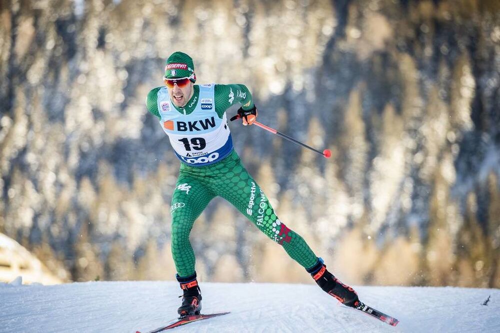 15.12.2018, Davos, Switzerland (SUI):Federico Pellegrino (ITA) - FIS world cup cross-country, individual sprint, Davos (SUI). www.nordicfocus.com. © Modica/NordicFocus. Every downloaded picture is fee-liable.