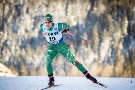 NordicFocus 15.12.2018, Davos, Switzerland (SUI):Federico Pellegrino (ITA) - FIS world cup cross-country, individual sprint, Davos (SUI). www.nordicfocus.com. © Modica/NordicFocus. Every downloaded picture is fee-liable.