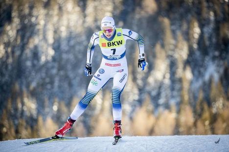 NordicFocus 15.12.2018, Davos, Switzerland (SUI):Stina Nilsson (SWE) - FIS world cup cross-country, individual sprint, Davos (SUI). www.nordicfocus.com. © Modica/NordicFocus. Every downloaded picture is fee-liable.