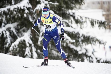 NordicFocus 16.12.2018, Davos, Switzerland (SUI):Krista Parmakoski (FIN) - FIS world cup cross-country, 10km women, Davos (SUI). www.nordicfocus.com. © Modica/NordicFocus. Every downloaded picture is fee-liable.