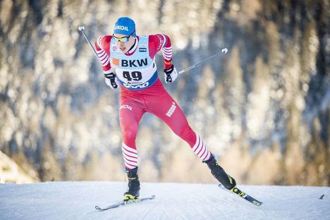NordicFocus 15.12.2018, Davos, Switzerland (SUI):Ivan Yakimushkin (RUS) - FIS world cup cross-country, individual sprint, Davos (SUI). www.nordicfocus.com. © Modica/NordicFocus. Every downloaded picture is fee-liable.
