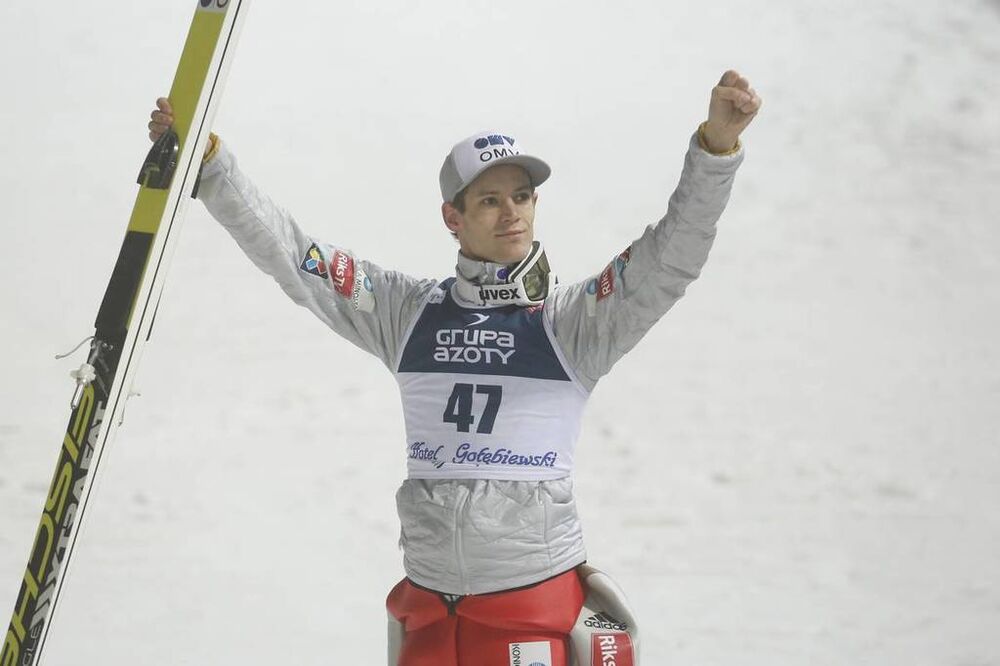 04.03.2016, Wisla, Poland (POL): Kenneth Gangnes (NOR), Fischer- FIS world cup ski jumping, individual HS134, Wisla (POL). www.nordicfocus.com. © Domanski/NordicFocus. Every downloaded picture is fee-liable.