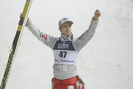 NordicFocus 04.03.2016, Wisla, Poland (POL): Kenneth Gangnes (NOR), Fischer- FIS world cup ski jumping, individual HS134, Wisla (POL). www.nordicfocus.com. © Domanski/NordicFocus. Every downloaded picture is fee-liable.