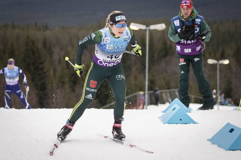 01.12.2018, Lillehammer, Norway (NOR):Sandra Ringwald (GER) - FIS world cup cross-country, pursuit women, Lillehammer (NOR). www.nordicfocus.com. © Modica/NordicFocus. Every downloaded picture is fee-liable.