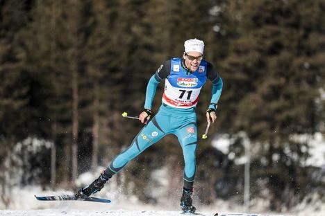 NordicFocus 27.01.2018, Seefeld, Austria (AUT):Jean Tiberghien (FRA) - FIS world cup cross-country, individual sprint, Seefeld (AUT). www.nordicfocus.com. © Modica/NordicFocus. Every downloaded picture is fee-liable.