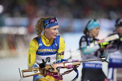 NordicFocus 22.12.2018, Nove Mesto, Czech Republic (CZE):Hanna Oeberg (SWE) - IBU world cup biathlon, pursuit women, Nove Mesto (CZE). www.nordicfocus.com. © Manzoni/NordicFocus. Every downloaded picture is fee-liable.