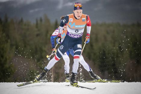 NordicFocus 02.12.2018, Lillehammer, Norway (NOR):Martin Loewstroem Nyenget (NOR) - FIS world cup cross-country, pursuit men, Lillehammer (NOR). www.nordicfocus.com. © Modica/NordicFocus. Every downloaded picture is fee-liable.