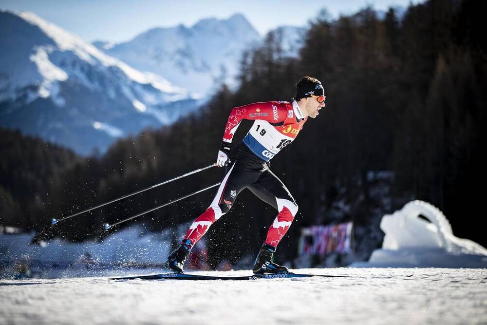 01.01.2019, Val Mustair, Switzerland (SUI):Alex Harvey (CAN) - FIS world cup cross-country, tour de ski, individual sprint, Val Mustair (SUI). www.nordicfocus.com. © Modica/NordicFocus. Every downloaded picture is fee-liable.