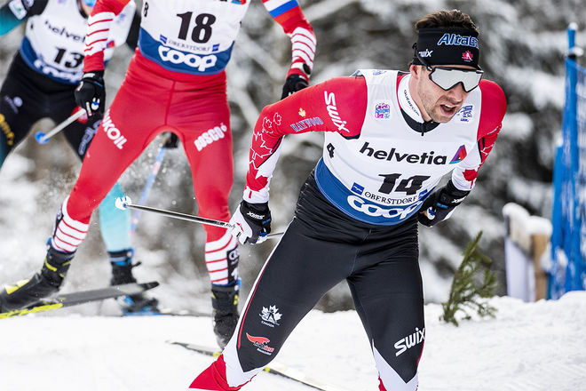 FJOLÅRSTREAN Alex Harvey från Kanada är bland åkarna som inte kommer till start på dagens näst sista etapp i Tour de Ski. Foto: NORDIC FOCUS