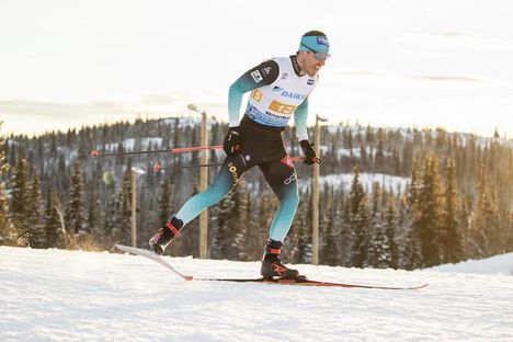 NordicFocus 09.12.2018, Beitostolen, Norway (NOR):Robin Duvillard (FRA) - FIS world cup cross-country, 4x7.5km men, Beitostolen (NOR). www.nordicfocus.com. © Modica/NordicFocus. Every downloaded picture is fee-liable.