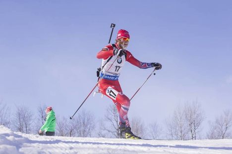 NordicFocus 12.02.2016, Presque Isle, United States of America (USA):Alexander Os (NOR) - IBU world cup biathlon, pursuit men, Presque Isle (USA). www.nordicfocus.com. © Manzoni/NordicFocus. Every downloaded picture is fee-liable.