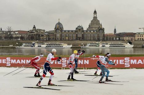 NordicFocus 13.01.2018, Dresden, Germany (GER):Richard Jouve (FRA) - FIS world cup cross-country, individual sprint, Dresden (GER). www.nordicfocus.com. © Thibaut/NordicFocus. Every downloaded picture is fee-liable.