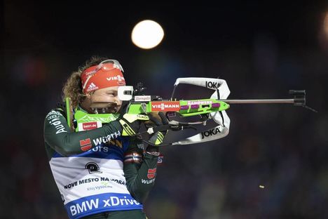 NordicFocus 22.12.2018, Nove Mesto, Czech Republic (CZE):Laura Dahlmeier (GER) - IBU world cup biathlon, pursuit women, Nove Mesto (CZE). www.nordicfocus.com. © Manzoni/NordicFocus. Every downloaded picture is fee-liable.
