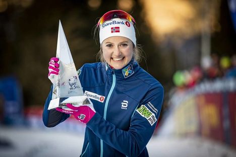 NordicFocus 06.01.2019, Val di Fiemme, Italy (ITA):Ingvild Flugstad Oestberg (NOR) - FIS world cup cross-country, tour de ski, final climb women, Val di Fiemme (ITA). www.nordicfocus.com. © Modica/NordicFocus. Every downloaded picture is fee-liable.