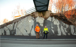 Bypakke Bodø: Prosjektleder Tom Johannessen og byggeleder Kurt-Arne Brannfjell i Bodø kommune. Alle foto: Aleksander Ramberg