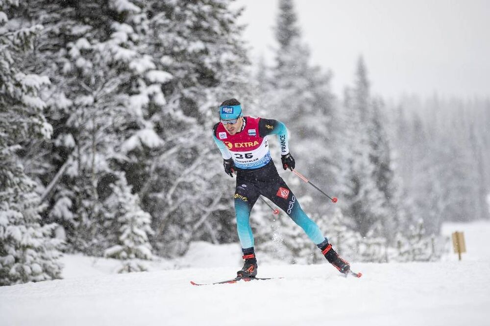08.12.2018, Beitostolen, Norway (NOR):Robin Duvillard (FRA) - FIS world cup cross-country, 30km men, Beitostolen (NOR). www.nordicfocus.com. © Modica/NordicFocus. Every downloaded picture is fee-liable.