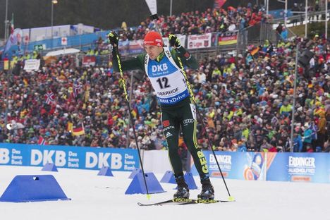 NordicFocus 06.01.2018, Oberhof, Germany (GER):Arnd Peiffer (GER) - IBU world cup biathlon, pursuit men, Oberhof (GER). www.nordicfocus.com. © Manzoni/NordicFocus. Every downloaded picture is fee-liable.