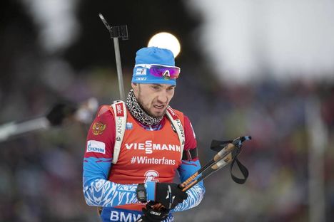 NordicFocus 22.12.2018, Nove Mesto, Czech Republic (CZE):Alexander Loginov (RUS) - IBU world cup biathlon, pursuit men, Nove Mesto (CZE). www.nordicfocus.com. © Manzoni/NordicFocus. Every downloaded picture is fee-liable.