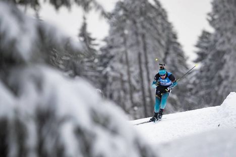 NordicFocus 10.01.2019, Oberhof, Germany (GER):Julia Simon (FRA) - IBU world cup biathlon, sprint women, Oberhof (GER). www.nordicfocus.com. © Manzoni/NordicFocus. Every downloaded picture is fee-liable.